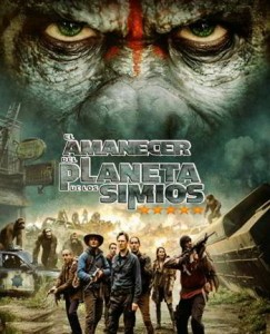 El Planeta de los Simios 2014 El amanecer ES EN